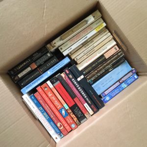 packing books - KatharineSchellman.com - little things, lately