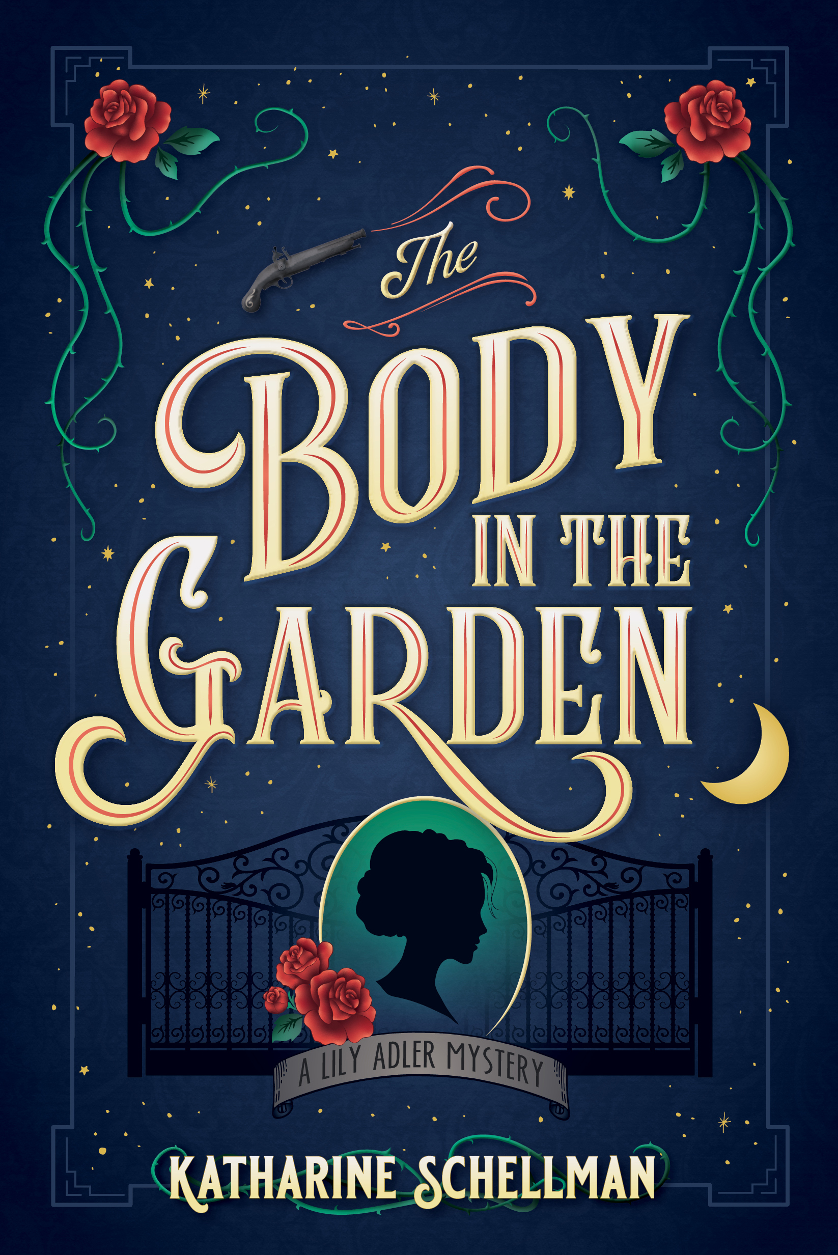 cover of The Body in the Garden by Katharine Schellman