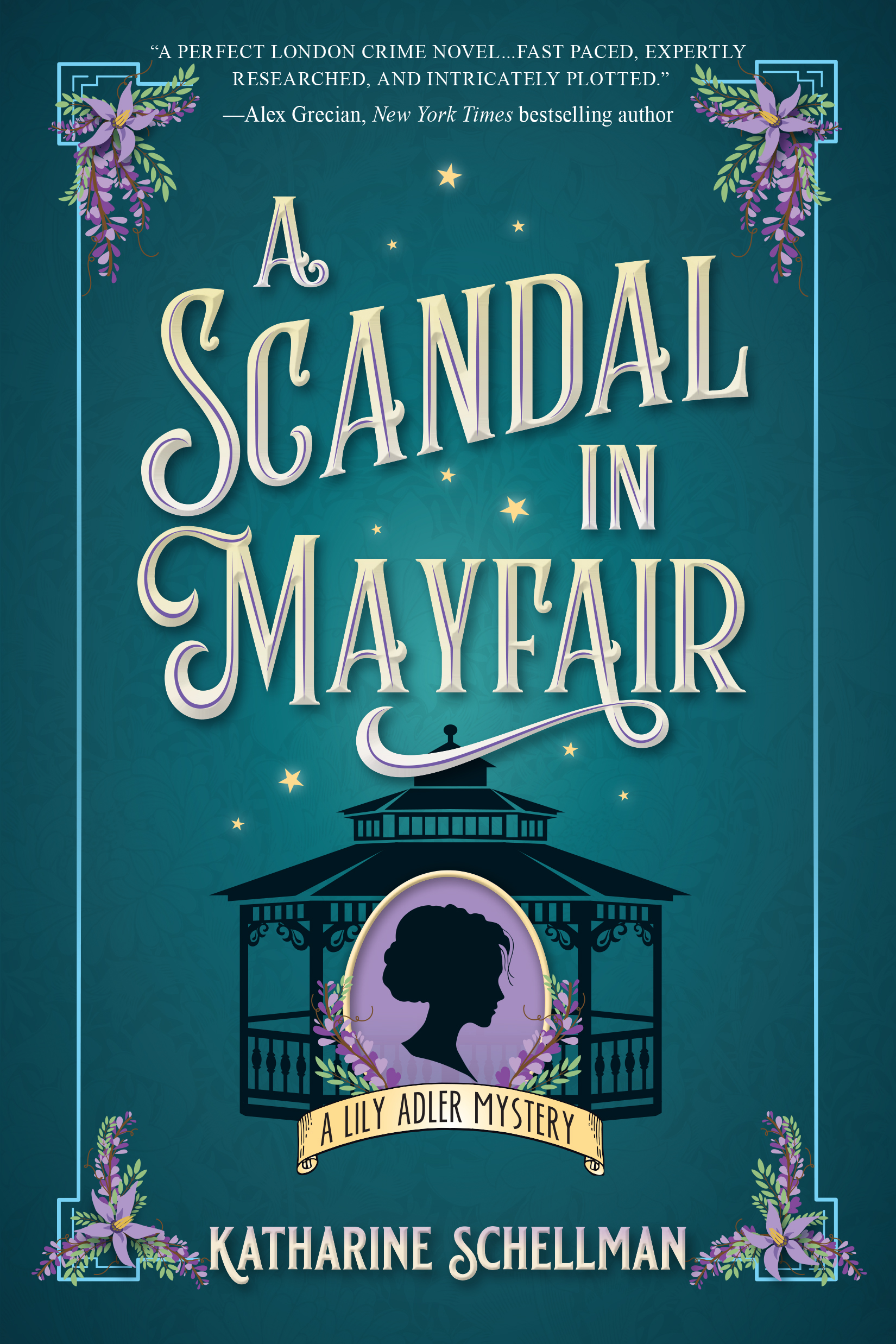 cover for A Scandal in Mayfair (Lily Adler Mysteries) by Katharine Schellman